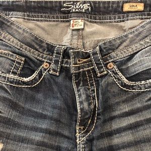 Silver jeans Lola straight leg plus size 14